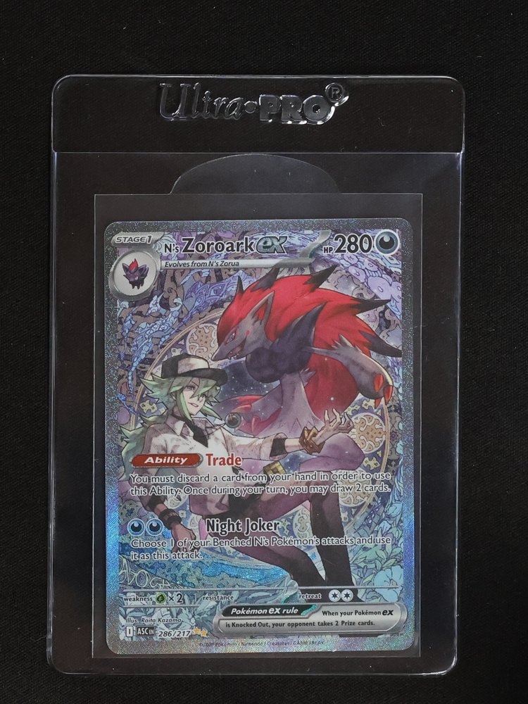 2021 Pokémon #286 N's Zoroark EX — front