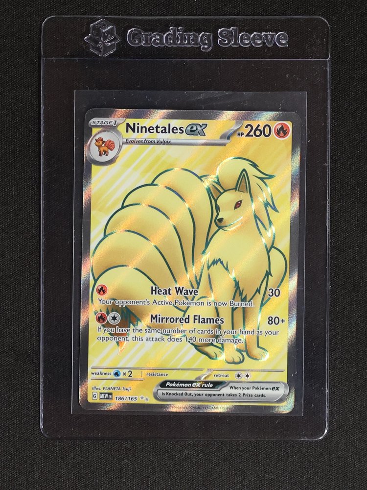 2023 Pokémon Scarlet & Violet 151 #186 Ninetales ex — front