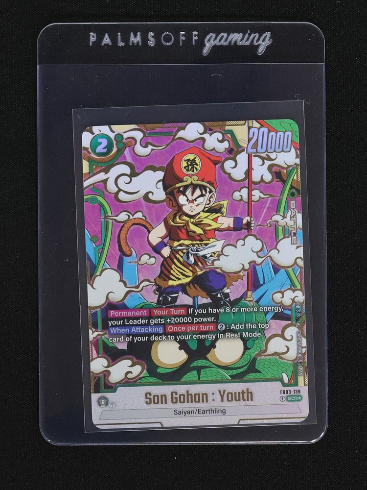 Dragon Ball Super Fusion World Son Gohan : Youth FB03-139 — front