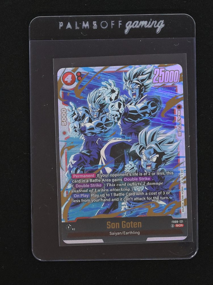 Dragon Ball Super Fusion World FB08-121 Son Goten SCR — front