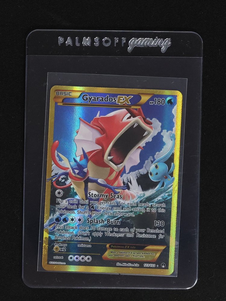 2016 Pokémon XY Breakpoint #123 Gyarados EX — front