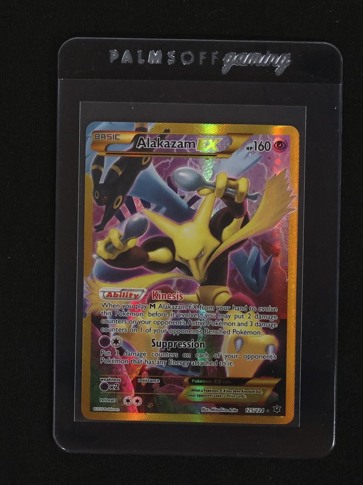 2016 Pokémon TCG XY Fates Collide #125 Alakazam EX — front