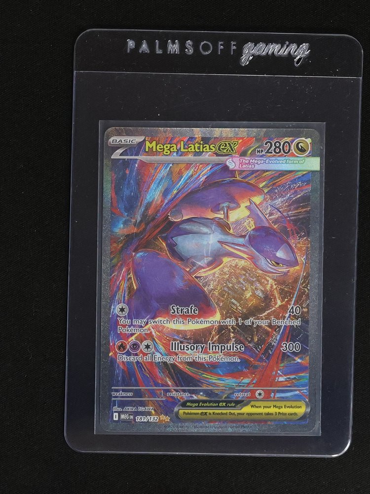 2025 Pokémon Mega Latias EX #181/132 — front