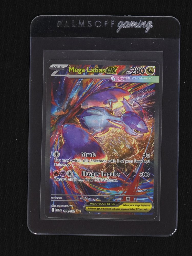 2025 Pokémon Mega Evolution #181 Mega Latias EX — front
