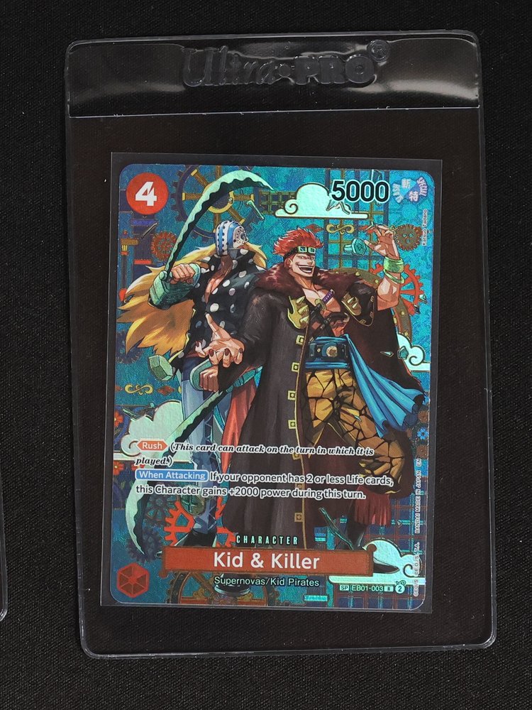One Piece Card Game 2023 EB01-003 Kid & Killer — front