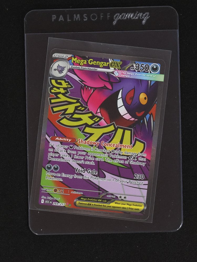 2023 Pokémon TCG Ascended Heroes #269 Mega Gengar EX — front