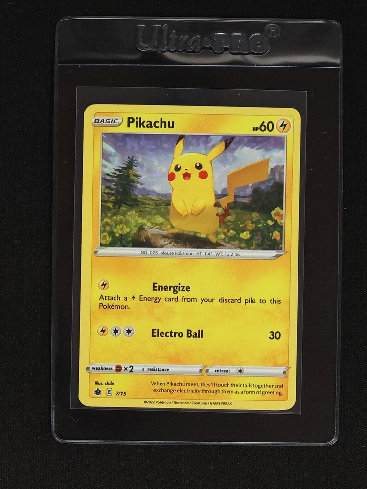 2022 Pokémon 7 Pikachu — front