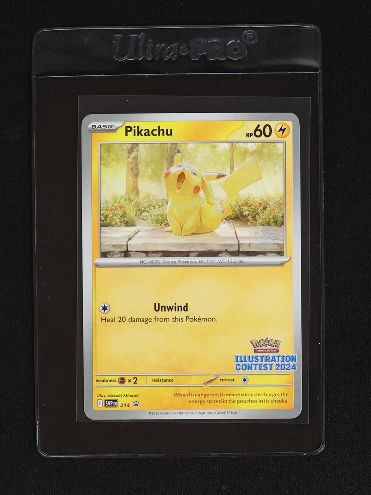 2025 Pokémon SVP #214 Pikachu Illustration Contest — front