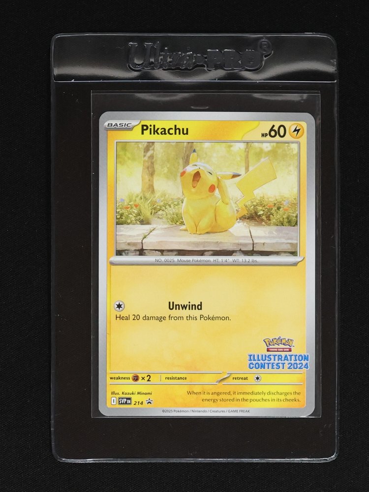 2024 Pokémon SVP #214 Pikachu Illustration Contest — front
