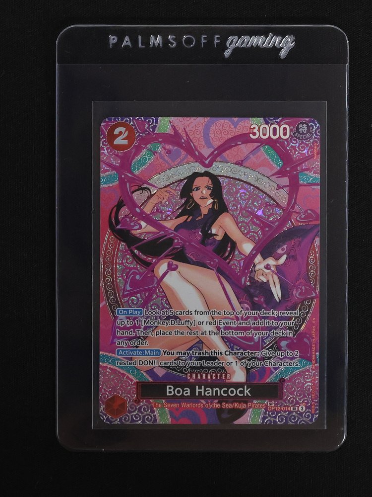 One Piece Card Game OP12-014 Boa Hancock SP — front