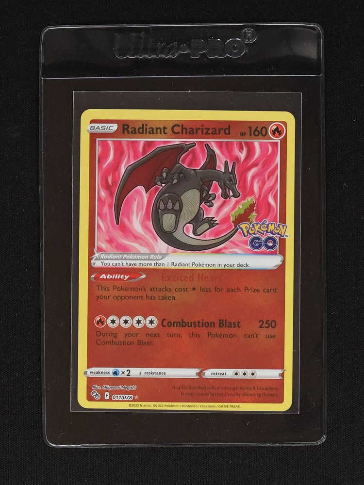 2022 Pokémon TCG #011 Radiant Charizard — front