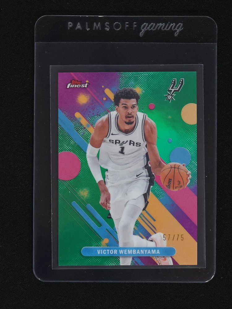 2025-26 Topps Finest #98 Victor Wembanyama — front