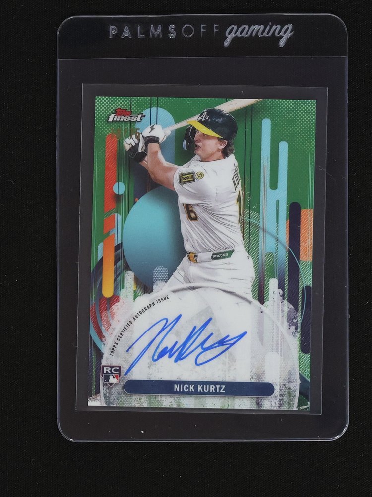 2025 Topps Finest #FA-NK Nick Kurtz — front