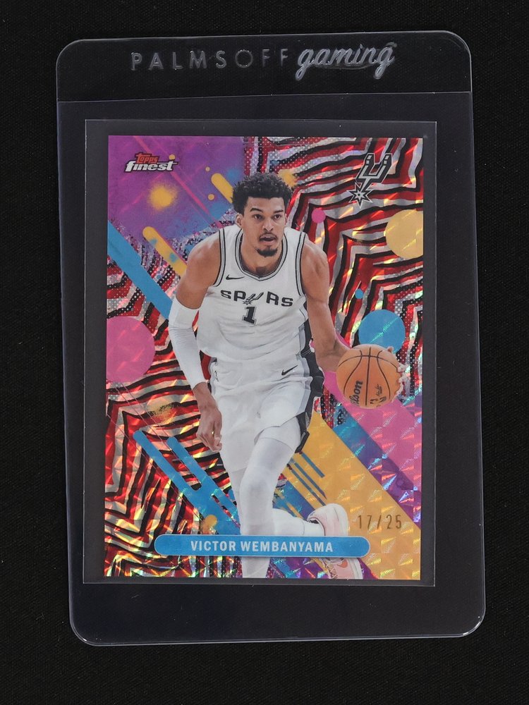 2025-26 Topps Finest #98 Victor Wembanyama — front