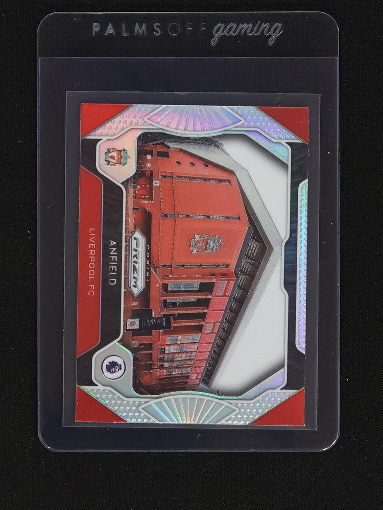 2020-21 Panini Prizm Premier League Stadiums Anfield Liverpool FC — front