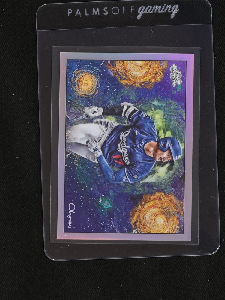 2025 Topps Cosmic Chrome - Stars in the Night Shohei Ohtani #STN-14 Dodgers MVP — front