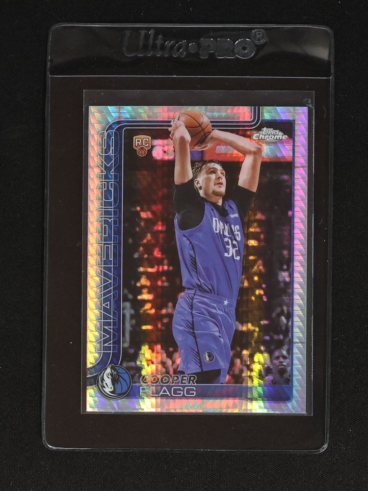 2025-26 Topps Chrome #251 Cooper Flagg — front