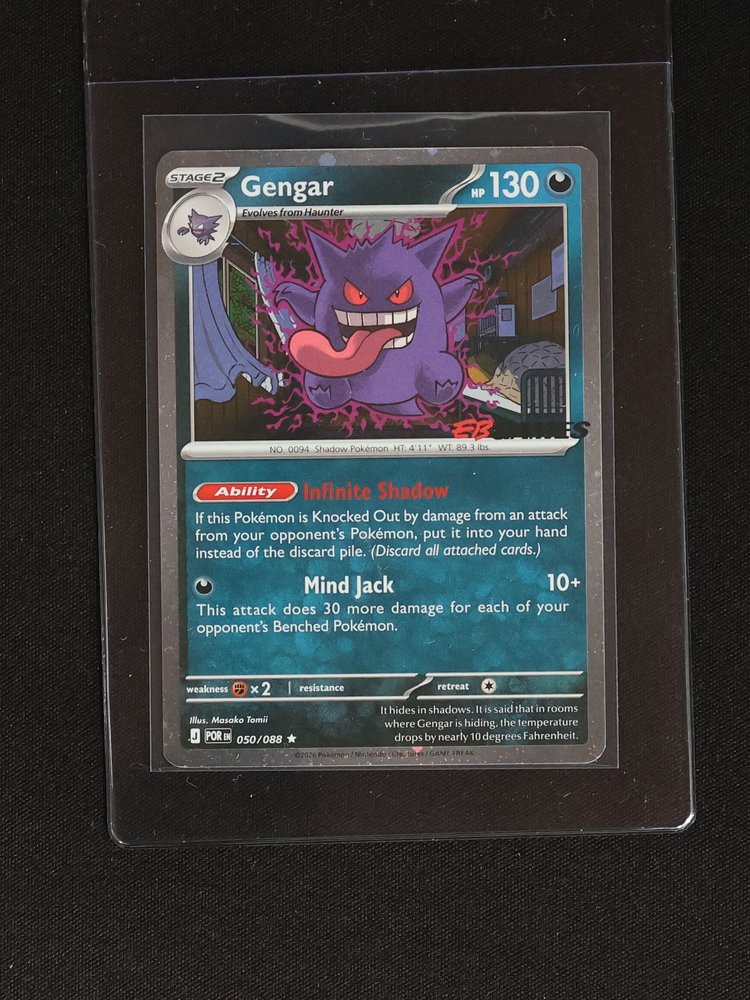 2026 Pokémon #050 Gengar — front