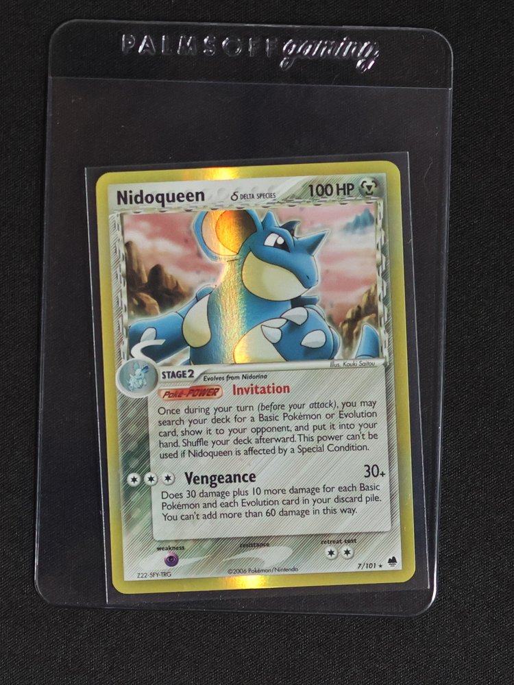 2006 Pokémon TCG #7 Nidoqueen Delta Species EX Dragon Frontiers — front