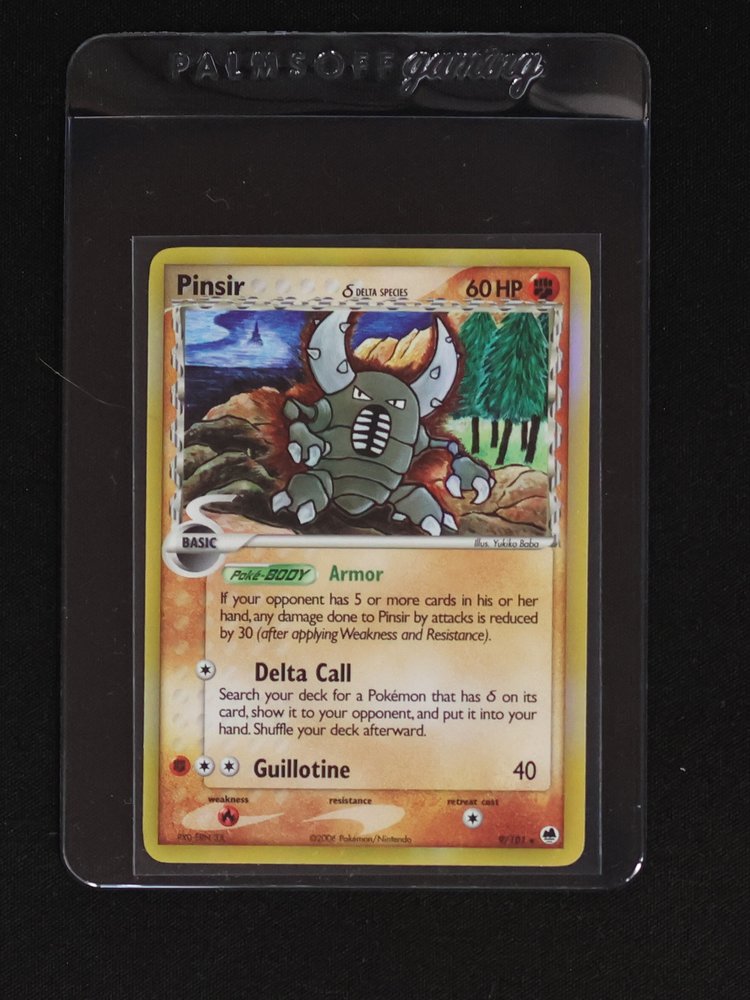 2006 Pokémon EX Dragon Frontiers #9 Pinsir (Delta Species) — front