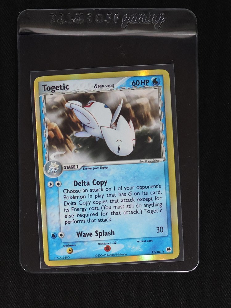 2006 Pokemon EX Dragon Frontiers #11 Togetic Delta Species — front