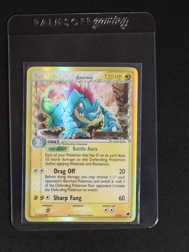 2006 Pokémon Delta Species #2 Feraligatr — front