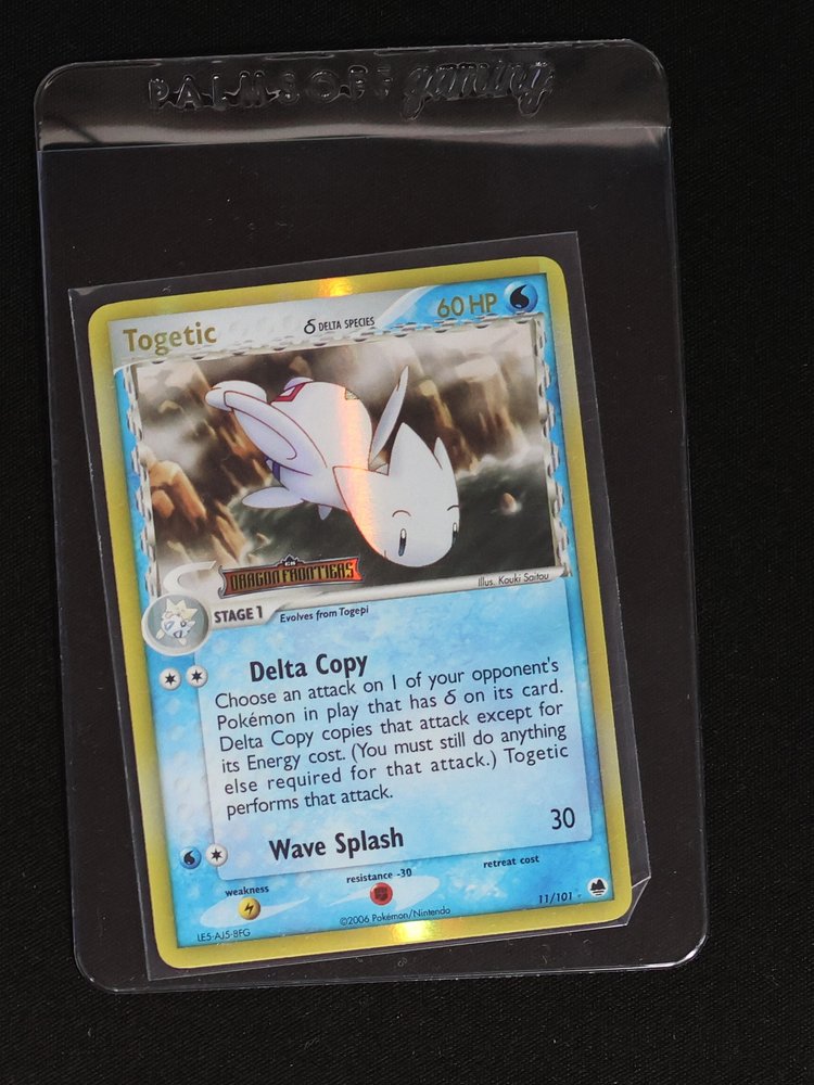 2006 Pokemon EX Dragon Frontiers #11 Togetic Delta Species — front