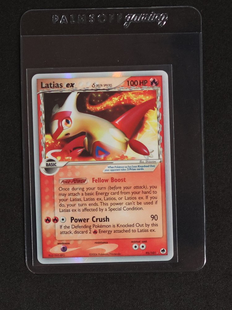 2006 Pokemon EX Dragon Frontiers #93 Latias ex — front