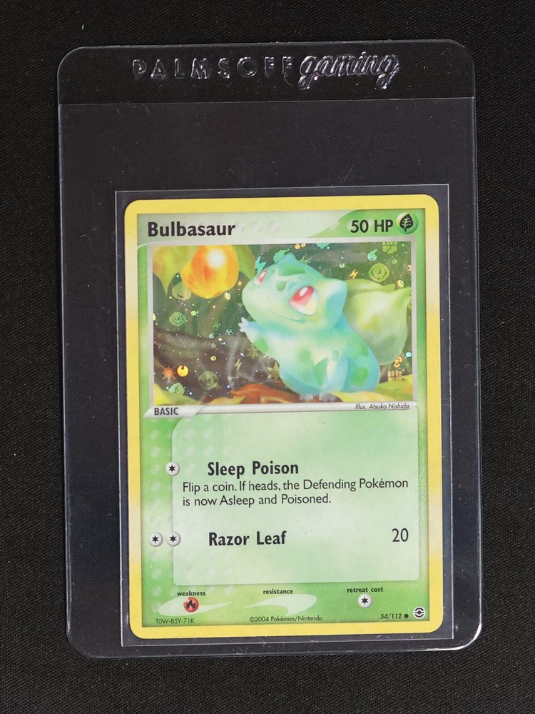 2004 Pokémon EX FireRed & LeafGreen #54 Bulbasaur — front