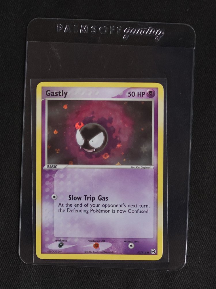 2004 Pokémon FireRed & LeafGreen #63 Gastly — front