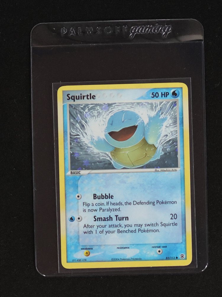 2004 Pokémon #83 Squirtle FireRed & LeafGreen — front