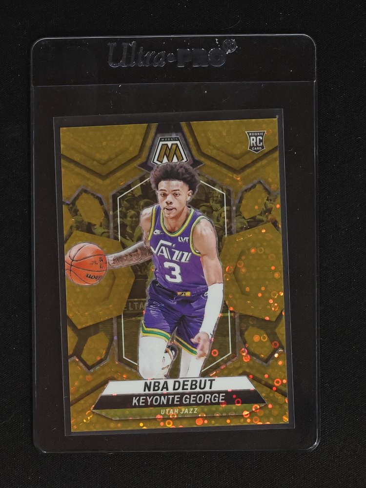 2023-24 Panini Mosaic #251 Keyonte George NBA Debut — front