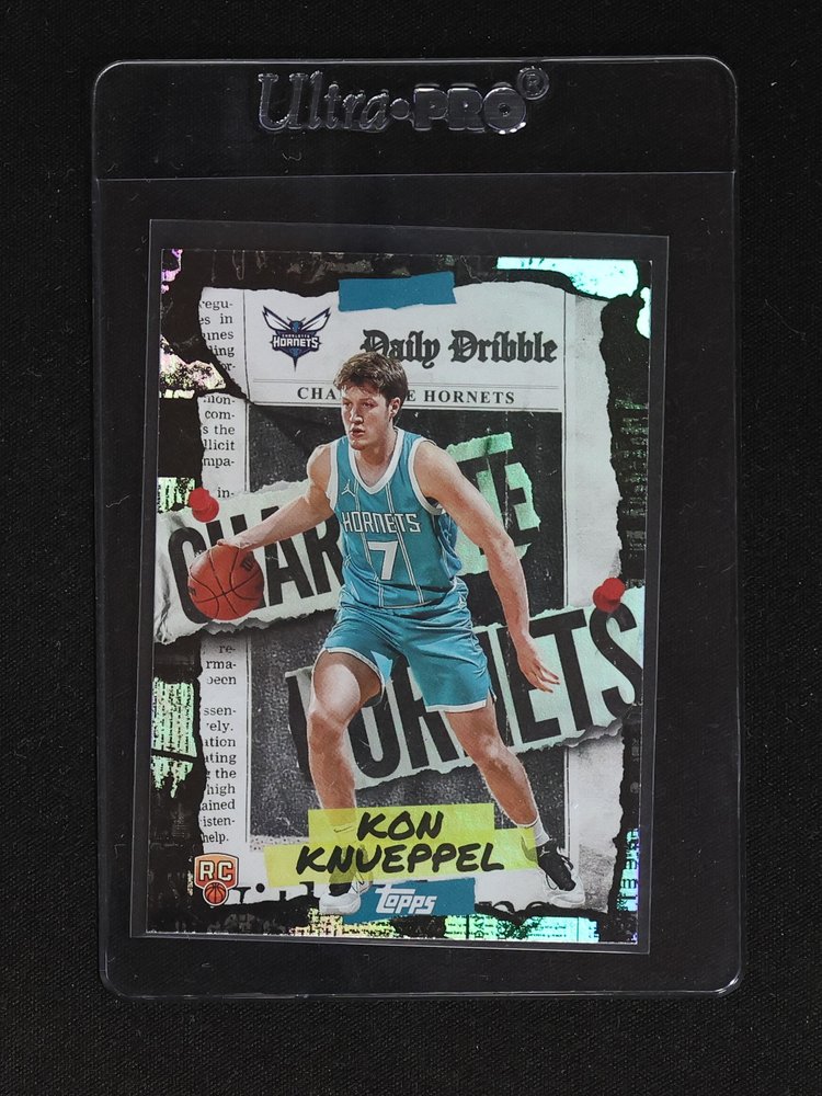 2025-26 Topps The Daily Dribble #DD-34 Kon Knueppel — front