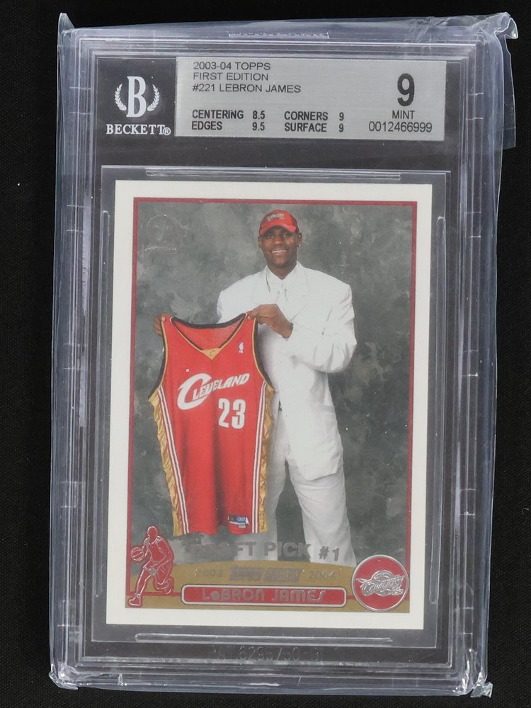 2003-04 Topps #221 LeBron James — front