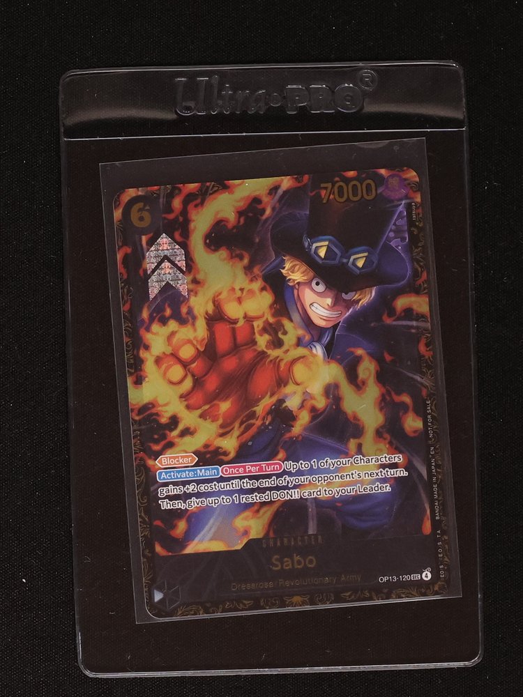 One Piece TCG 2024 OP13-120 Sabo — front