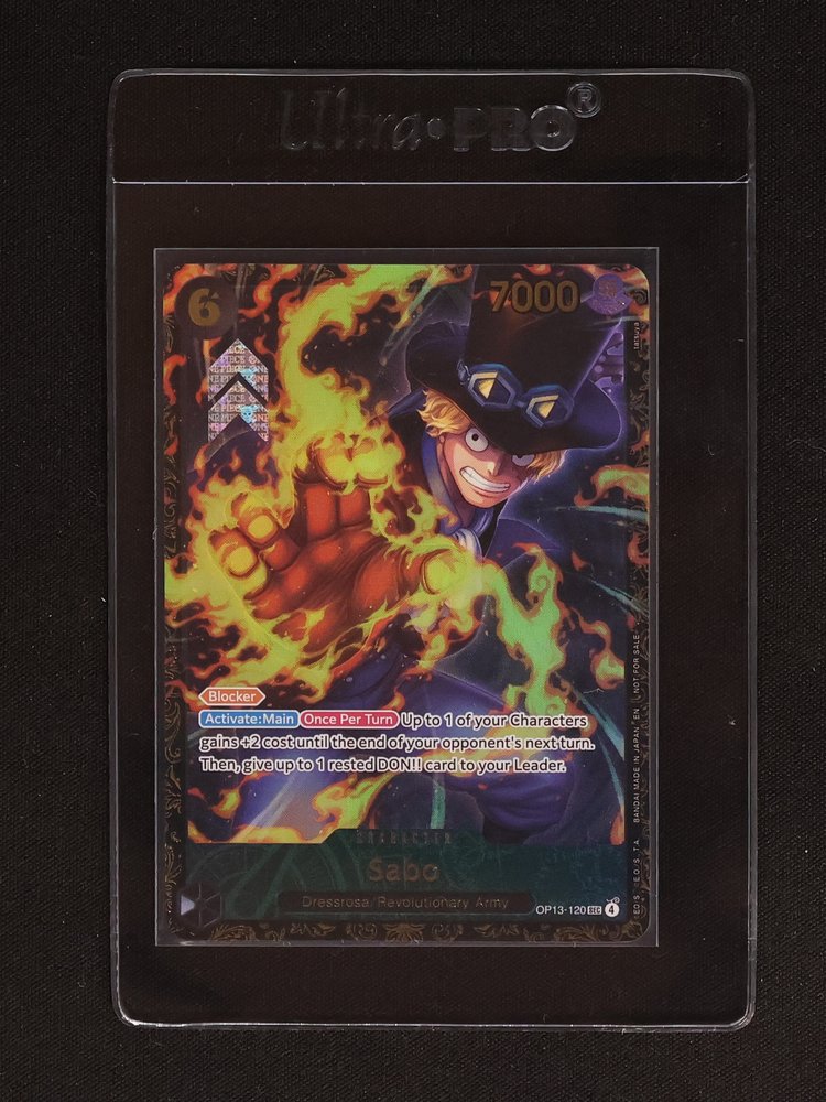 2025 One Piece Card Game OP13-120 Sabo — front