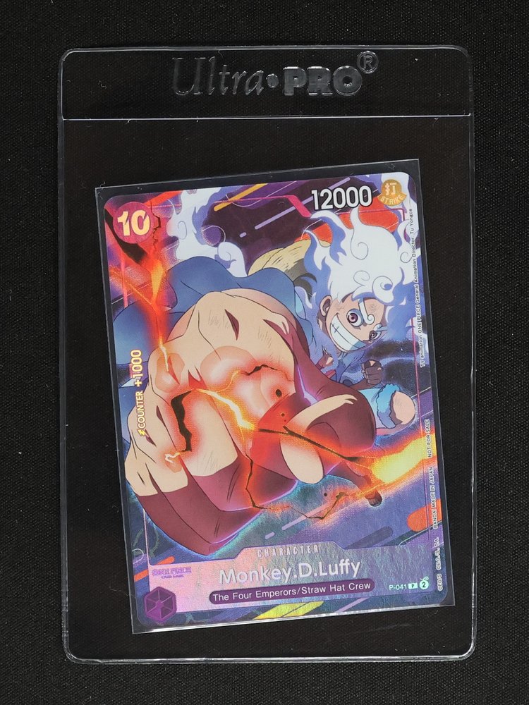Monkey.D.Luffy P-041 The Four Emperors/Straw Hat Crew — front