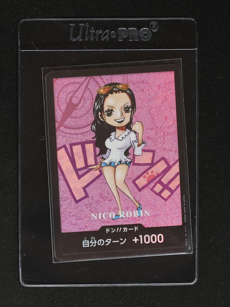 2026 One Piece Don!! Card Nico Robin Premium Card Collection Kumamoto Edition — front