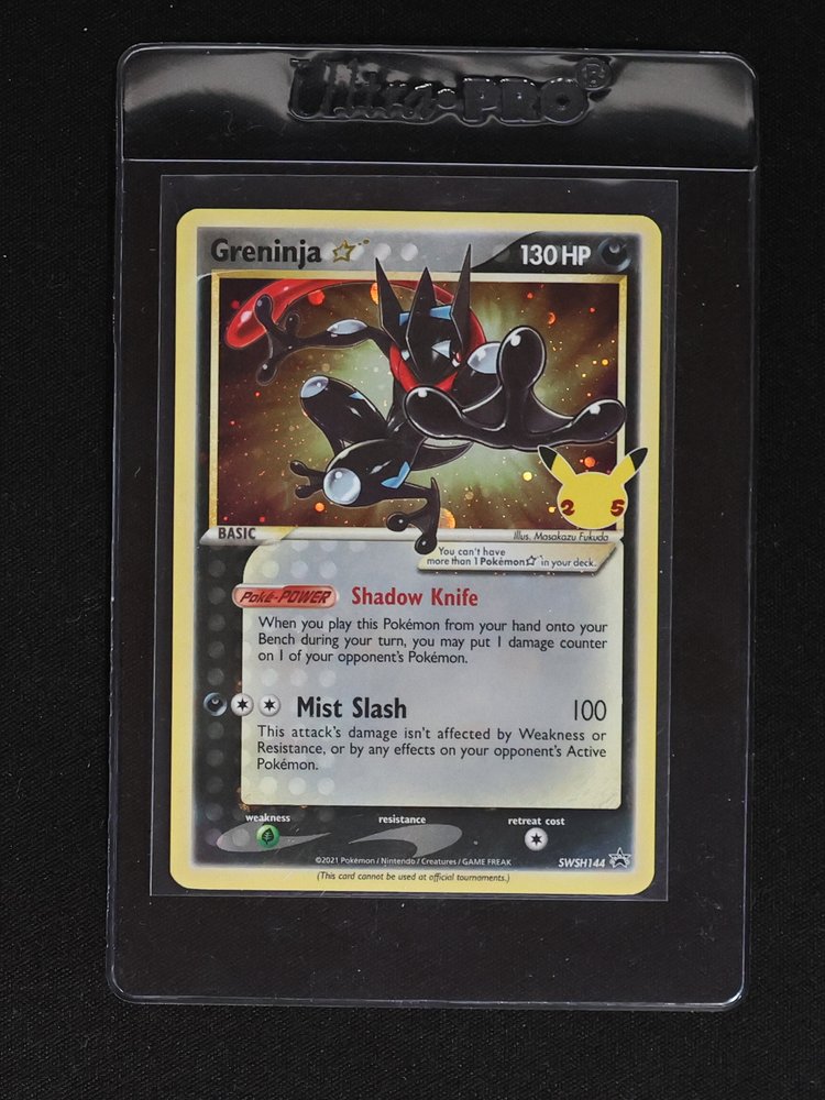 2021 Pokémon SWSH144 Greninja Star — front