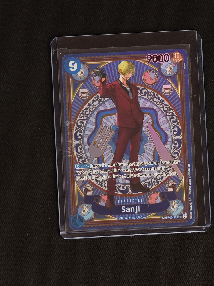 Sanji (SP) OP06-119 A Fist of Divine Speed — front