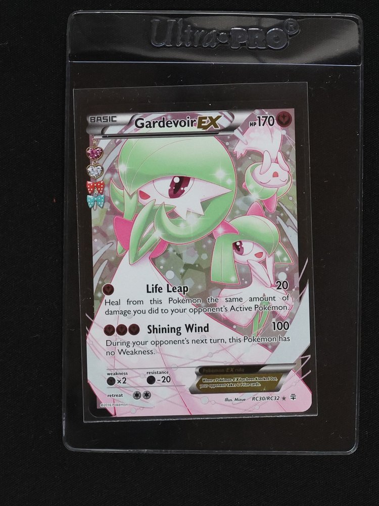 2016 Pokémon Gardevoir EX RC30/RC32 Generations Radiant Collection Full Art — front