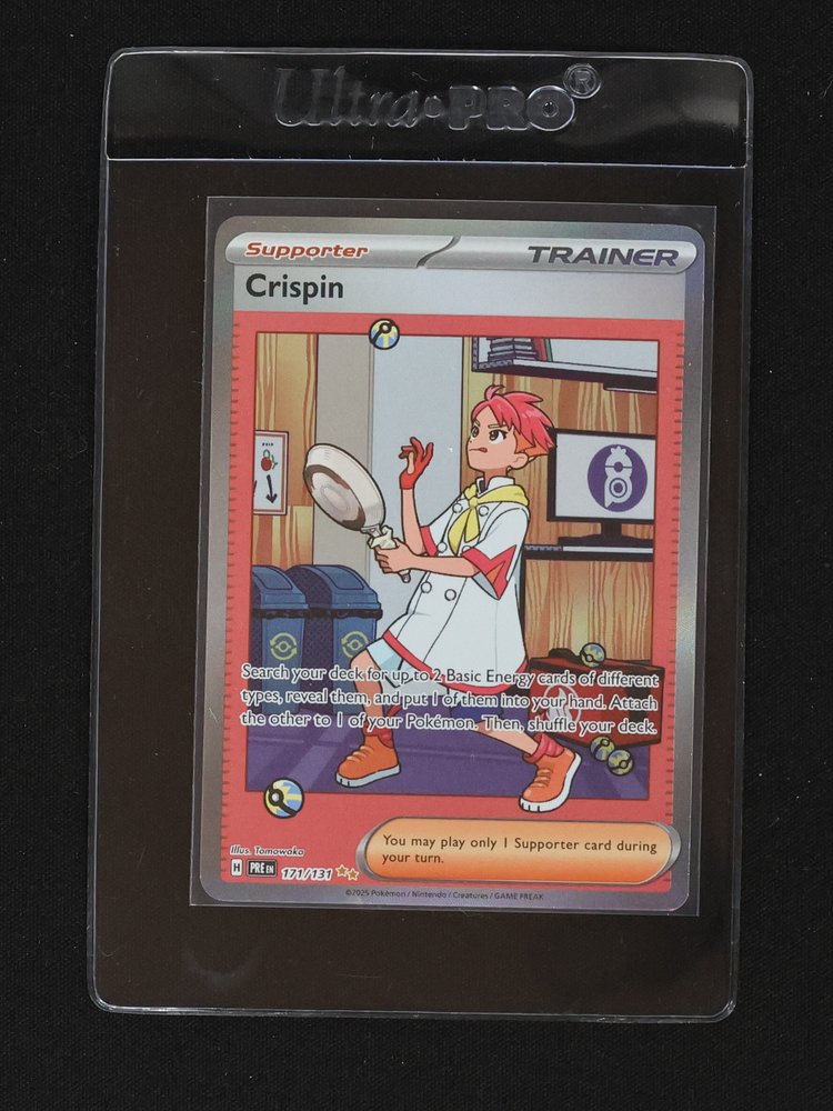 2025 Pokémon SV: Prismatic Evolutions #171/131 Crispin — front
