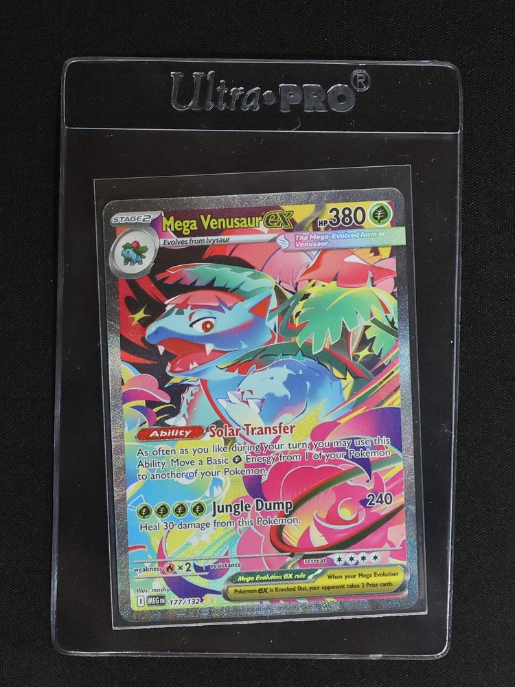 Pokémon TCG Mega Venusaur EX #177/132 — front