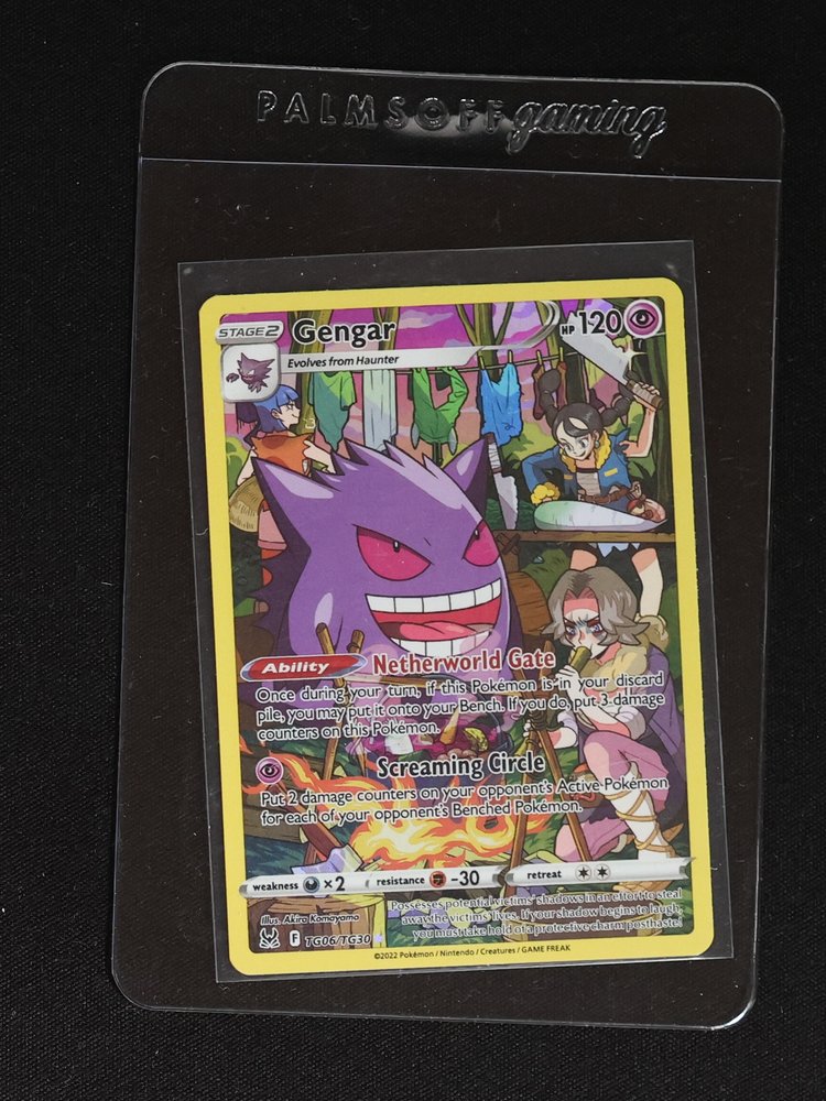 2022 Pokémon SWSH Lost Origin #TG06 Gengar — front