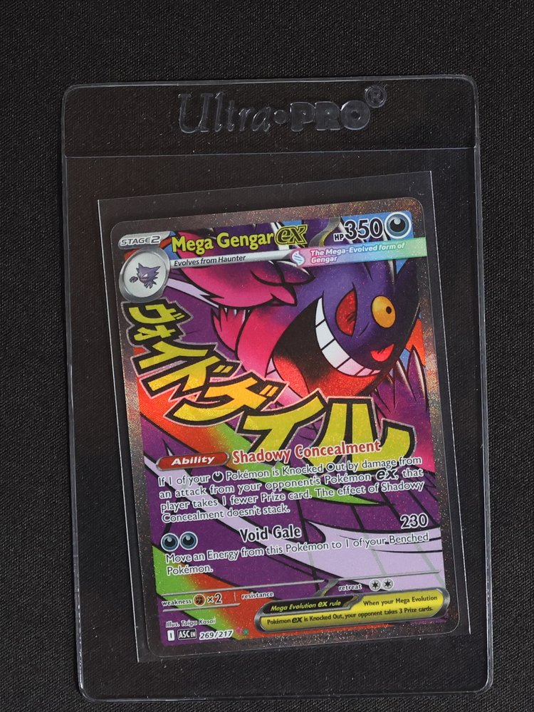2026 Pokémon TCG Ascended Heroes #269 Mega Gengar EX — front