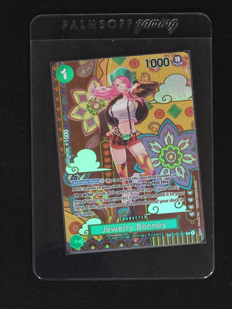 2025 One Piece Card Game ST02-007 Jewelry Bonney SP Two Legends — front