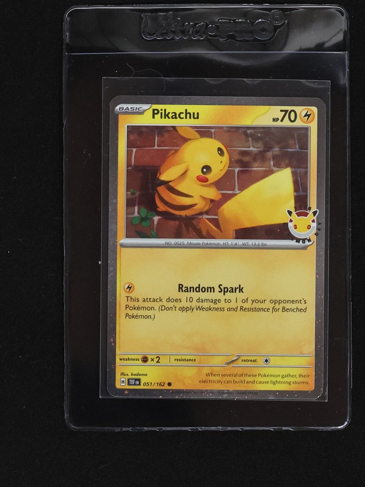 2024 Pokémon SV05: Temporal Forces #051 Pikachu — front