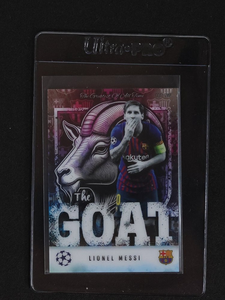 2024 Topps Match Attax Extra #GOAT-LM Lionel Messi — front