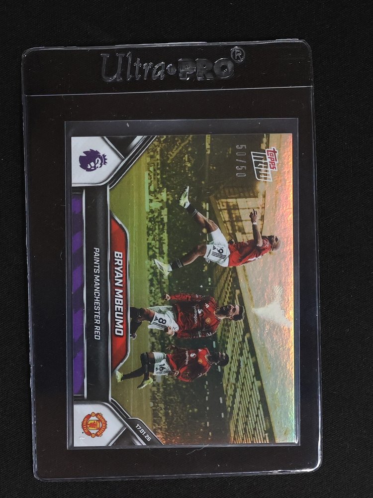 2025-26 Topps Now Premier League #50 Bryan Mbeumo — front