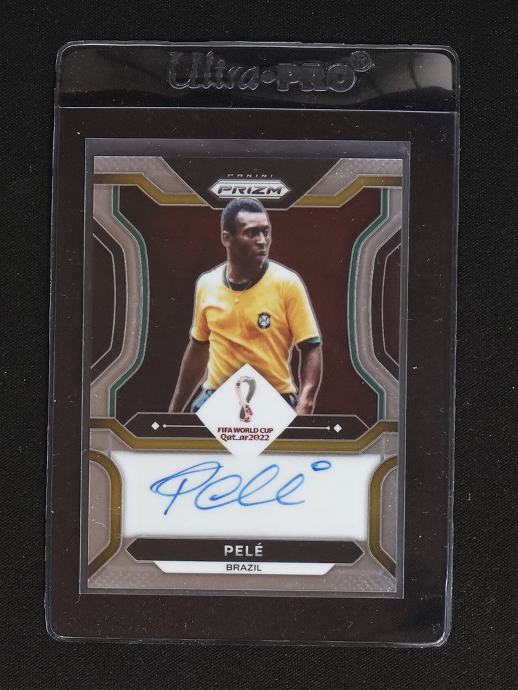 2022 Panini Prizm World Cup Soccer #S-P Pelé — front